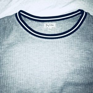 Grey school-ish shirt